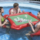 Illustration for article titled Inflatable Pool Poker Table Makes Strip Poker Too Easy